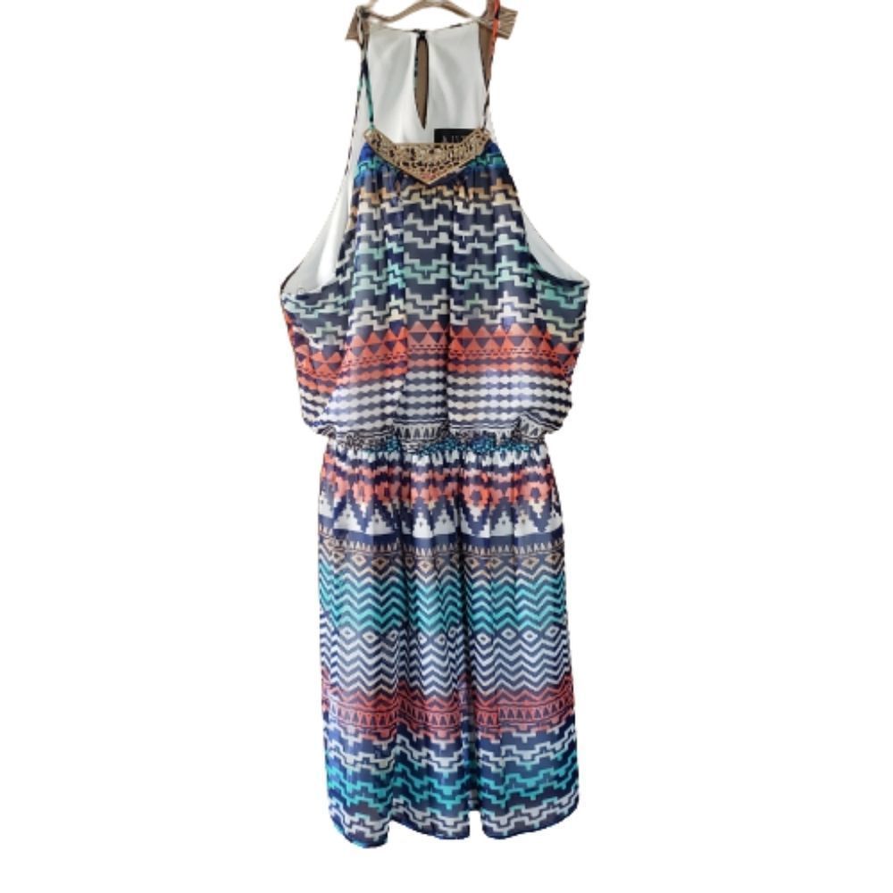 Woman's As U Wish Print Dress Size Small